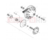 POLARIS RANGER (A99RF50AA) DRIVEN CLUTCH