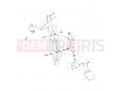 POLARIS RANGER (A99RF50AA) FOOT BRAKE