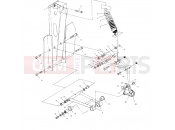 POLARIS RANGER (A99RF50AA) MIDDLE SHOCK MOUNTING