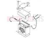 Polaris 1998 PWC INTL SLTX (I984590) BATTERY BOX