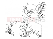 Polaris 1998 PWC INTL SLTX (I984590) EXHAUST SYSTEM