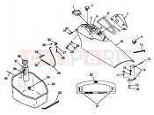 Polaris 1998 PWC INTL SLTX (I984590) FRONT STORAGE COMPARTMENT