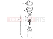 Polaris 1998 PWC INTL SLTX (I984590) FUEL/WATER SEPARATOR