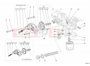 DUCATI Multistrada 1000 S OIL PUMP - FILTER » LUBRICATION SYSTEM
