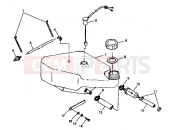 Polaris 1998 PWC INTL SLTX (I984590) OIL TANK