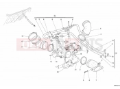 DUCATI Multistrada 1000 S THROTTLE BODY » INTAKE, CARBURETTOR
