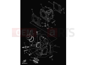 YAMAHA Majesty 125 YP 125 YP125E MAJESTY 125 (5DSC) 2000 CYLINDER