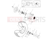Polaris 1987 ATV TRAIL BOSS 4X4 (W878127) Front Wheel Assembly (4913521352017A) | Front Wheel Assembly (4913521352017A)