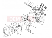 Polaris 1987 ATV TRAIL BOSS 4X4 (W878127) Headlight Assembly (4913521352007A) | Headlight Assembly (4913521352007A)