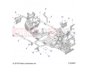 Polaris 2020 ATV SPORTSMAN 1000 XP 55 (R01) (A20SLZ95AE) CHASSIS | CHASSIS, MAIN FRAME - A20SLZ95AE (C102087)