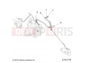 Polaris 2020 ATV SPORTSMAN 1000 XP 55 (R01) (A20SLZ95AE) DRIVE TRAIN | DRIVE TRAIN, DRIVE SYSTEM VENTING - A20SLZ95AE (C101775)