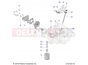 Polaris 2020 ATV SPORTSMAN 1000 XP 55 (R01) (A20SLZ95AE) ENGINE | ENGINE, OIL SYSTEM - A20SLZ95AE (C101431-9)