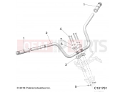 Polaris 2020 ATV SPORTSMAN 1000 XP 55 (R01) (A20SLZ95AE) STEERING | STEERING, HANDLEBAR and CONTROLS - A20SLZ95AE (C101781)