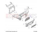Polaris 2020 ATV SPORTSMAN 1000 XP 48 (R01) - A20SXD95A9/E95AG BODY | BODY, FRONT BUMPER and MOUNTING - A20SXD95A9/E95AG (C101683)