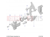 Polaris 2020 ATV SPORTSMAN 1000 XP 48 (R01) - A20SXD95A9/E95AG BRAKES | BRAKES, FRONT CALIPER - A20SXD95A9/E95AG (C101730)