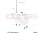 Polaris 2020 ATV SPORTSMAN 1000 XP 48 (R01) - A20SXD95A9/E95AG DRIVE TRAIN | DRIVE TRAIN, GEARCASE MOUNTING, FRONT - A20SXD95A9/E95AG (C101709)