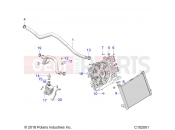 Polaris 2020 ATV SPORTSMAN 1000 XP 48 (R01) - A20SXD95A9/E95AG ENGINE | ENGINE, COOLING SYSTEM - A20SXD95A9/E95AG (C102001)