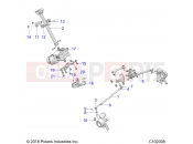 Polaris 2020 ATV SPORTSMAN 1000 XP 48 (R01) - A20SXD95A9/E95AG STEERING | STEERING, STEERING POST ASM. - A20SXD95A9/E95AG (C102008)