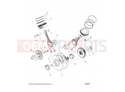 INDIAN 2020 SCOUT SIXTY ALL OPTIONS (R01) - N20MSA11/MSB11 ENGINE | ENGINE, PISTON and CRANKSHAFT - N20MSA11/MSB11 ALL OPTIONS (200647)
