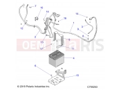 Polaris 2020 RANGER RANGER 1000 CREW BC FACTORY CHOICE 49/50S (R01) - R20RSB99/A/B ELECTRICAL | ELECTRICAL, BATTERY - R20RSB99/A/B (C700253)