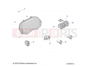 Polaris 2020 RANGER RANGER 1000 CREW BC FACTORY CHOICE 49/50S (R01) - R20RSB99/A/B ELECTRICAL | ELECTRICAL, DASH INSTUMENTS - R20RSB99/A/B (C700712)