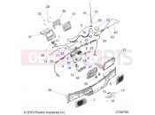 Polaris 2020 RANGER RANGER 1000 CREW BC FACTORY CHOICE 49/50S (R01) - R20RSB99/A/B OPT | OPT, RIDE COMMAND DASH - R20RSB99/A/B (C700705)