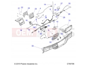 Polaris 2020 RANGER RANGER 1000 CREW BC FACTORY CHOICE 49/50S (R01) - R20RSB99/A/B OPT | OPT, RIDE COMMAND PREM DASH - R20RSB99/A/B (C700708)