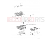 Polaris 2020 RZR RZR 900 50 INCH (R01) - Z20A5A87B2/E87BP/BK/BX ENGINE | ENGINE, CRANKCASE - Z20A5A87B2/E87BP/BK/BX (702058)