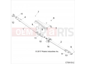 Polaris 2020 RZR RZR RS1 (R02) - Z20S1E99AG/AK/BG/BK DRIVE TRAIN » DRIVE TRAIN, FRONT PROP SHAFT - (C700103-2)