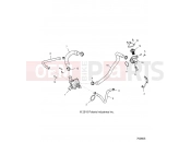 Polaris 2020 RZR RZR TURBO 4 (R01) - Z20N4E92AL/AR/BL/BR ENGINE | ENGINE, WATERPUMP AND BYPASS - Z20N4E92AL/AR/BL/BR (700605)