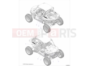 Polaris 2020 RZR RZR XP 4 TURBO S (R01) - Z20P4L92AG/AP/BG/BP/LG BODY | BODY, DECALS GRAPHICS - Z20PAE92AC/BC (C700746-2)