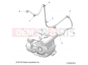 Polaris 2020 RZR RZR XP 4 TURBO S (R01) - Z20P4L92AG/AP/BG/BP/LG DRIVE TRAIN | DRIVE TRAIN, FRONT GEARCASE MOUNTING - Z20PAE92AC/BC (C700278-2)