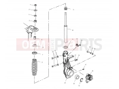 POLARIS UTV 4X4 (C10RD50AA) FRONT STRUT - C10RD50AA (4976437643B08) | FRONT STRUT - C10RD50AA (4976437643B08)
