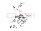 POLARIS PTV 4X4 (C10CD50AA) ENGINE MOUNTING - C10CD50AA (4977417741A13) | ENGINE MOUNTING - C10CD50AA (4977417741A13)