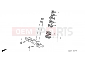 HONDA CBF600SA8 CBF600S ABS 2008 F-7 STEERING STEM