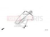 HONDA NSC110MPDH 2017 F-11 FRONT FENDER
