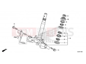 HONDA NSC110MPDH 2017 F-10 STEERING STEM