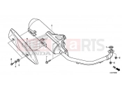 HONDA NSC110MPDH 2017 F-30 EXHAUST MUFFLER