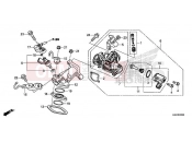 HONDA NSC110MPDH 2017 E-22 THROTTLE BODY / FUEL INJECTOR
