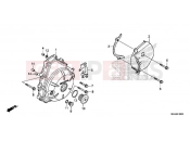 HONDA NC750DH 2017 E-10 A.C. GENERATOR COVER