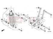 HONDA NC750DH 2017 F-33 ​​REAR CUSHION