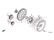 HONDA NC750DH 2017 E-9 STARTING CLUTCH