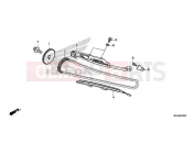 HONDA NC750DH 2017 E-4 CAM CHAIN ​​/ TENSIONER