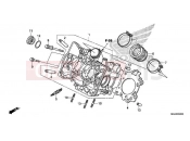HONDA NC750DH 2017 E-2 CYLINDER HEAD