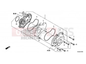 HONDA NC750DH 2017 E-12 WATER PUMP