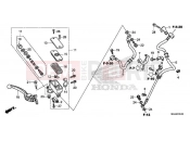 HONDA NC750DH 2017 F-5-10 FRONT BRAKE MASTER CYLINDER