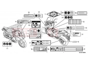 HONDA NC750DH 2017 F-49 CAUTION LABEL