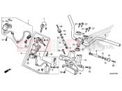 HONDA NC750DH 2017 F-7 HANDLE PIPE / TOP BRIDGE