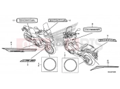 HONDA NC750DH 2017 F-50 MARK / STRIPE