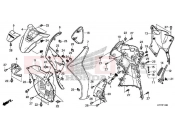 HONDA SH150ADH 2017 F-12 FRONT COVER